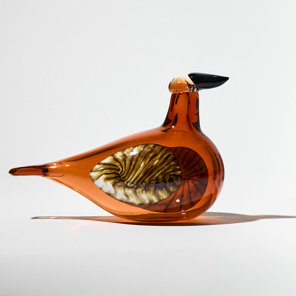 iittala Toikka Orange Lakla - 2026 Annual Bird – GlassBirds.com