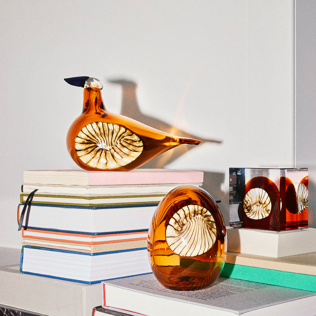 iittala Toikka Orange Lakla - 2026 Annual Bird – GlassBirds.com