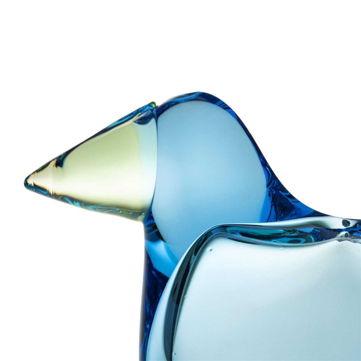 iittala Toikka Sky Blue / Apple Green Flycatcher – GlassBirds.com