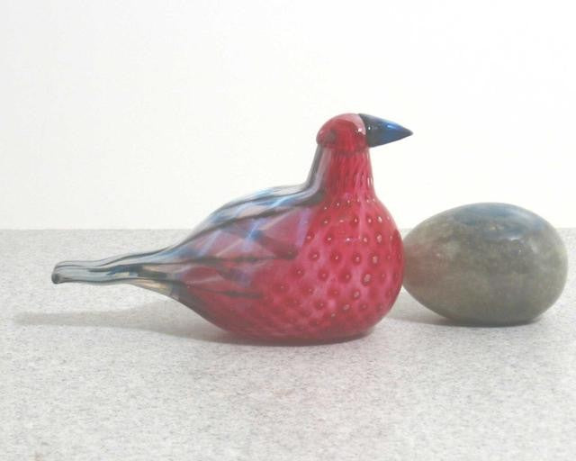 Iittala Toikka Common Redpoll FinnFest 2008 Bird Toikka Bird Guide iittala-toikka-common-redpoll-finnfest-2008-bird-toikka-bird-guide