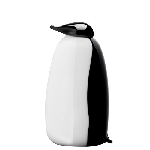 iittala Toikka Pang Penguin - Grey / Black Toikka Birds by iittala