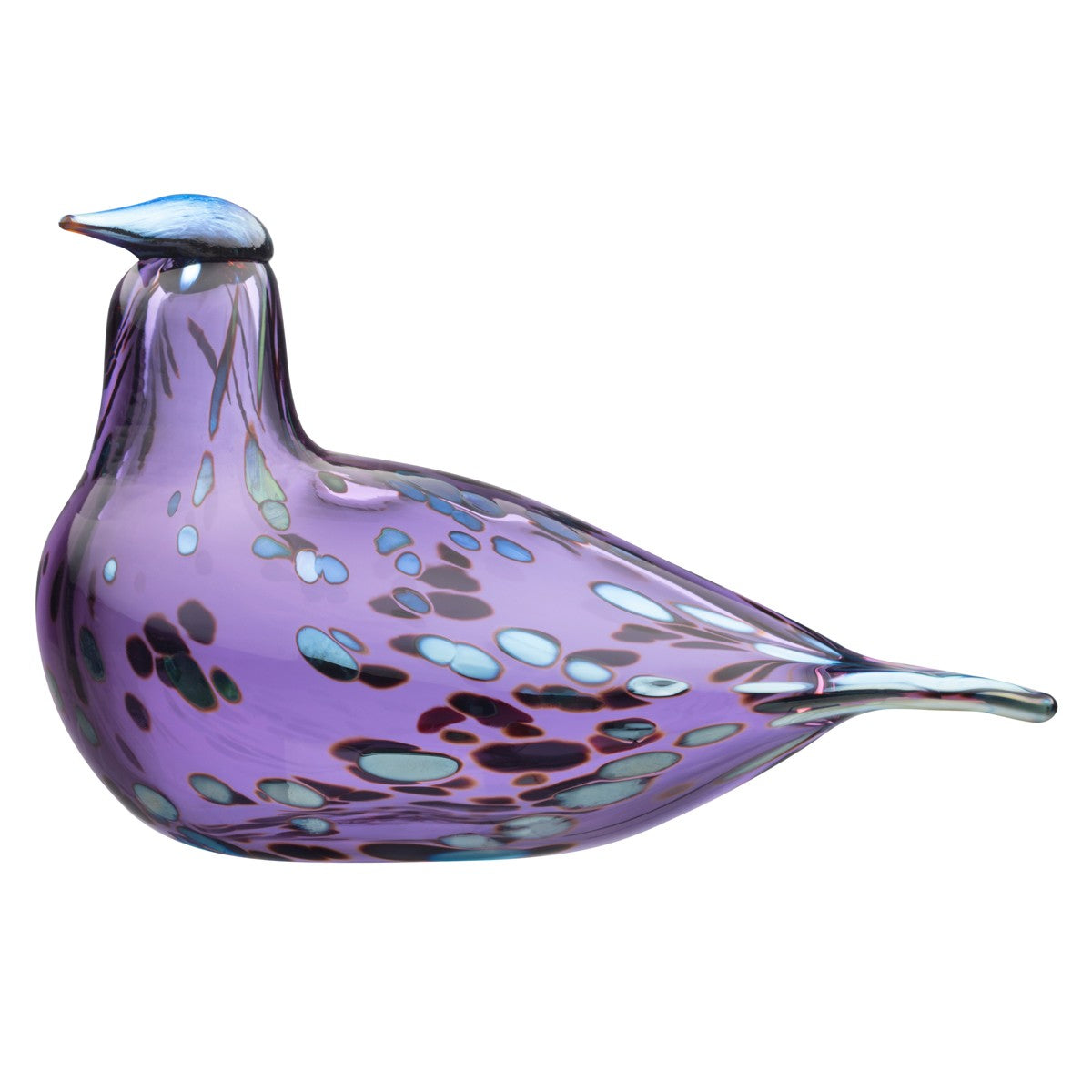 工芸品  Birds by Toikka Evening bird iittala Toikka 140th Anniversary Amethyst Bird – GlassBirds.com